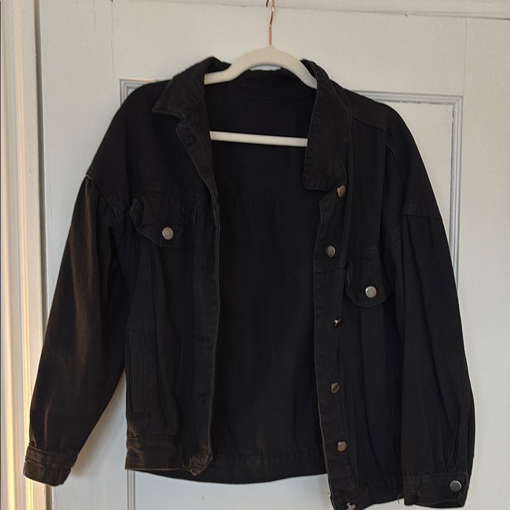Black Denim Jacket